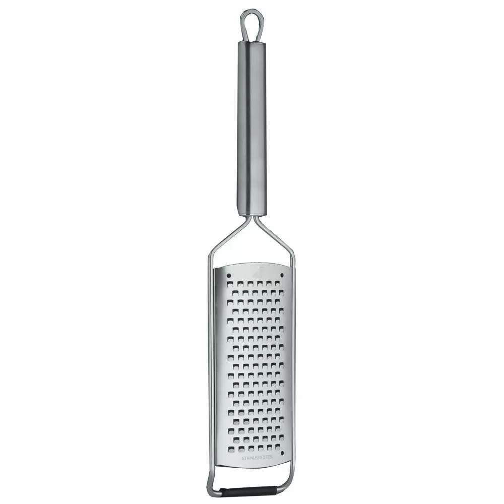 P.L. Proff Cuisine Терка 99004096/E074-02 32*6,5*1,5см односторонняя с ручкой ячейка 4мм  