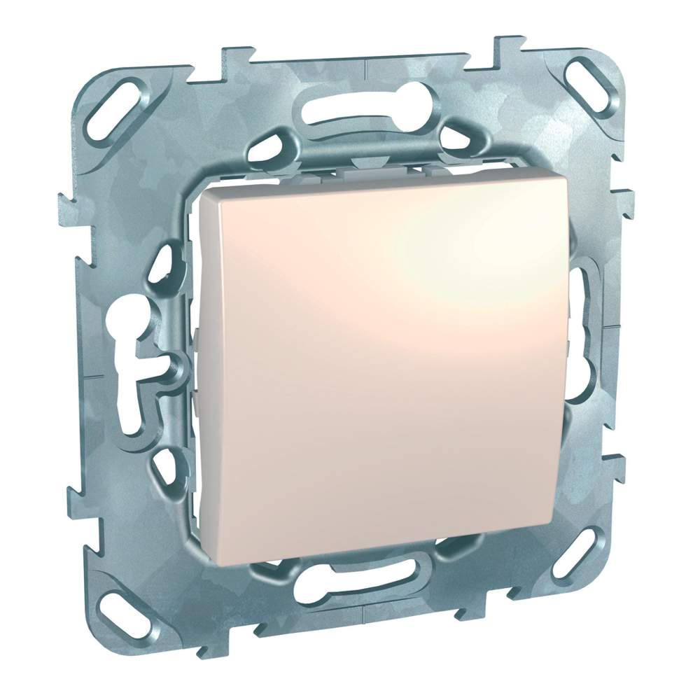 Выключатель SE Unica Беж.1-кл. (сх.1) MGU5.201.25ZD