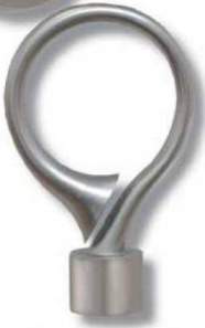 Наконечник DIY  28мм Сатин Петля 28.01.37.500