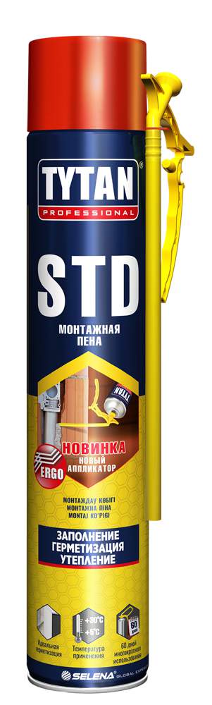Пена TYTAN STD монтажная   750мл  16401