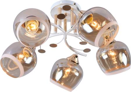 DA5143А/5  WH+ FGD Люстра Ярко