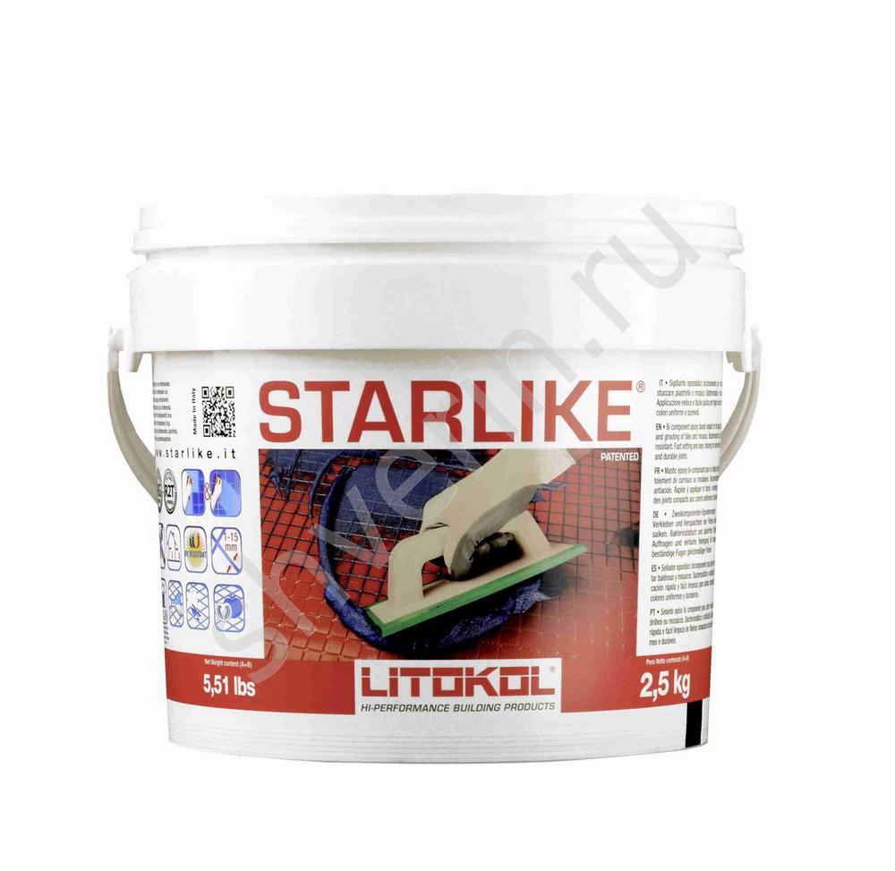 Затирка Litochrom  Starlike  С.280  Grey  bucket  2,5кг