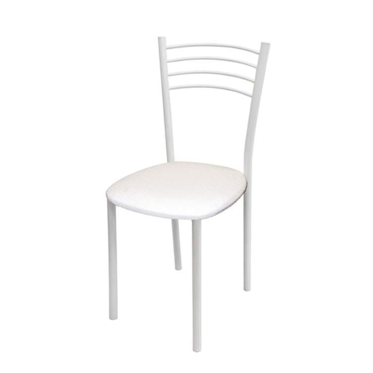 Стул Тюльпан МИС  белый муар/ДТ3