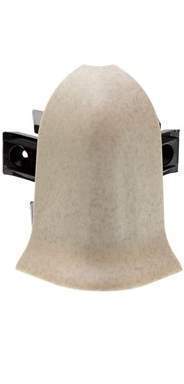 859    Угол наружный 58мм Мрамор светлый