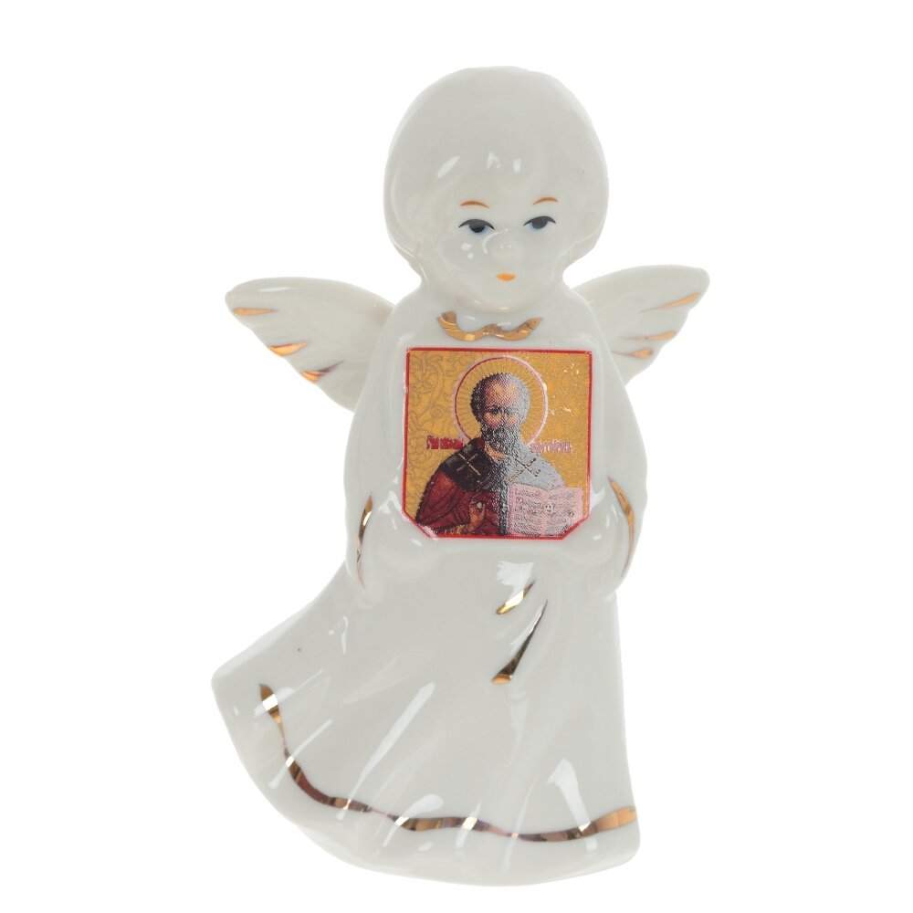 REMECO COLLECTION Статуэтка 795065 Ангел фарфор 6,5х4х10см