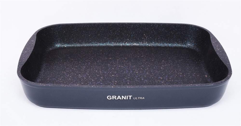 KUKMARA Противень пгг02а АП Granit Uitra blue 365х260х55мм