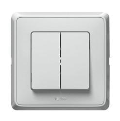 Выключатель CARIVA 2-кл. 10AX бел. Leg773658