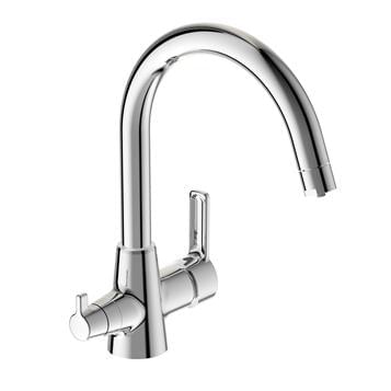 Смеситель Vidima Uno Kitchen  BA356AA  д/кух. мойки с клапаном д/подключения фильтра, хром