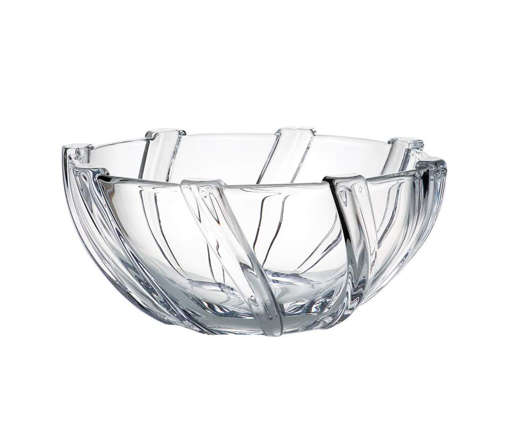 CRYSTALITE BOHEMIA Ваза Infinity 19см д/конфет и фруктов стекло 08962