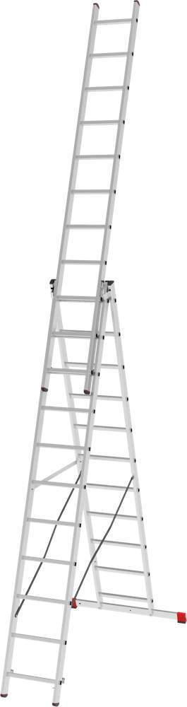 Лестница трехсекционная  Новая высота NV2230 3x11 2230311 708см