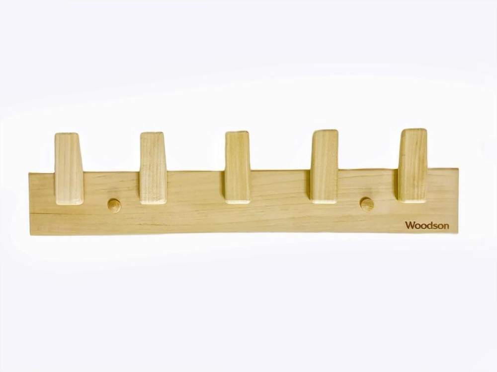 Вешалка Woodson D5 , 5 креплений , Липа