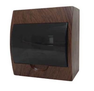 Щит ЩРН-П-8  IP41 PROxima EKF pb40-n-8-dark  темн. дерево 1208035