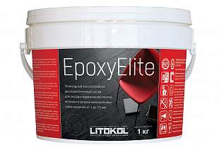 EpoxyElite E.05 Серый Базальт эпокс.состав д/укладки и затир.мозаики и плитки 1кг bucket