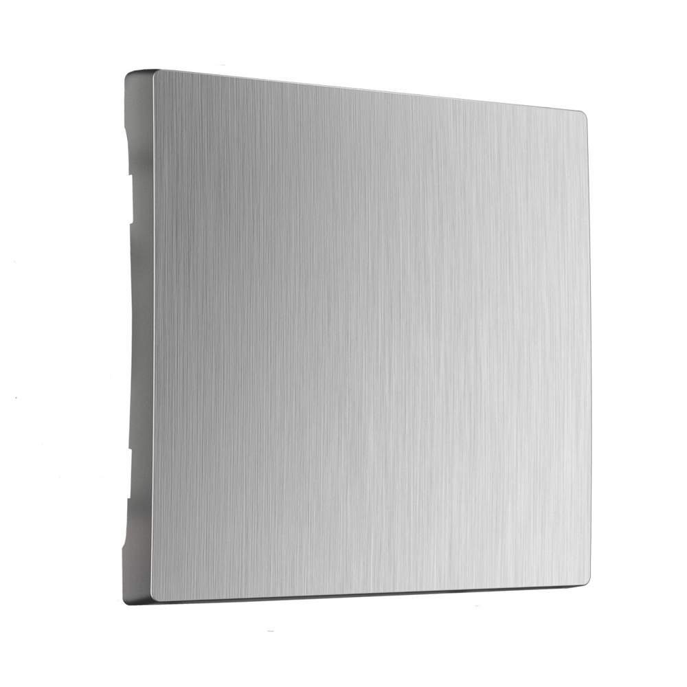 Клавиша  Frame д/перекр.выкл.  серебряный рифленый  WL09-SW-1G-CCP