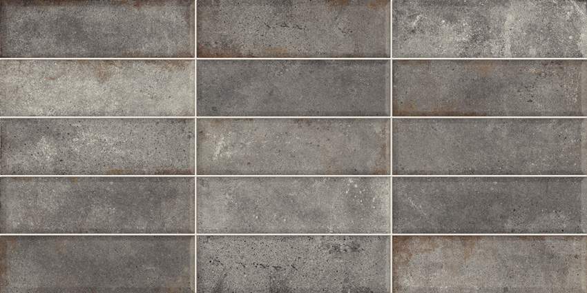 Elbrus Brick Graphite WT36ELR17 Плитка настенная 300х600х9 (10 шт в уп/57,6 м в пал)