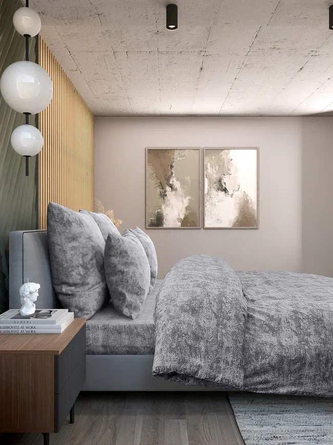 MARIA DE LUXE Мрамор Асфальт Простынь 230х260 сатин (хлопок 100%) ПР-230 20217/11