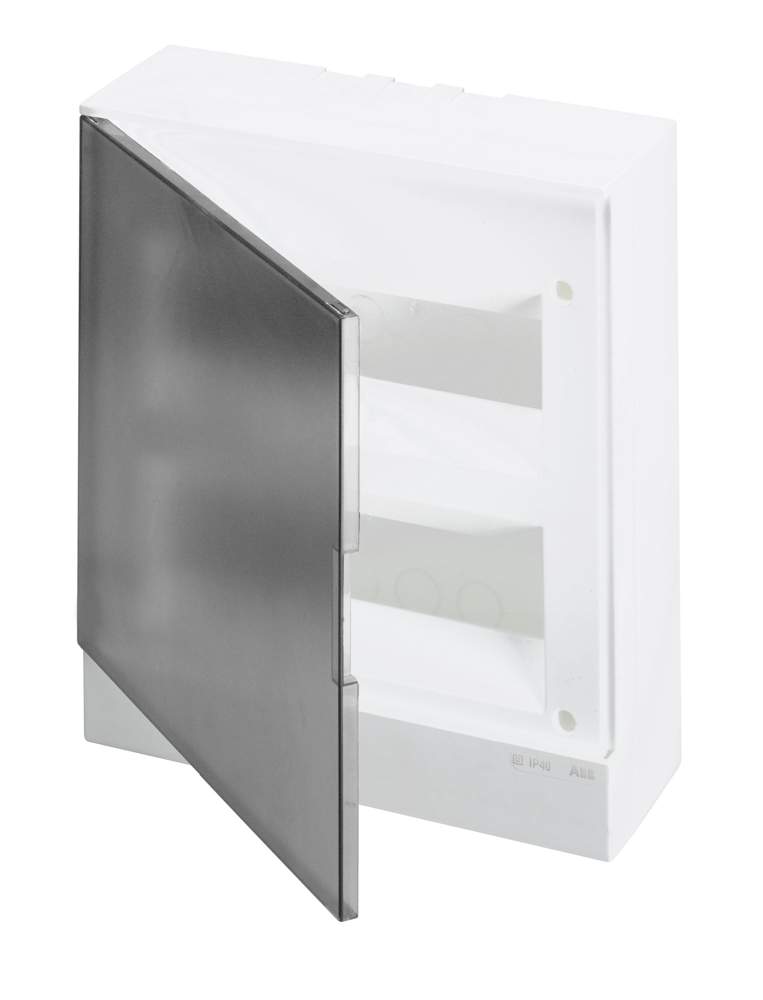 Бокс ЩРн-П- АВВ 24М  Basic E (с клеммами) серая дверь