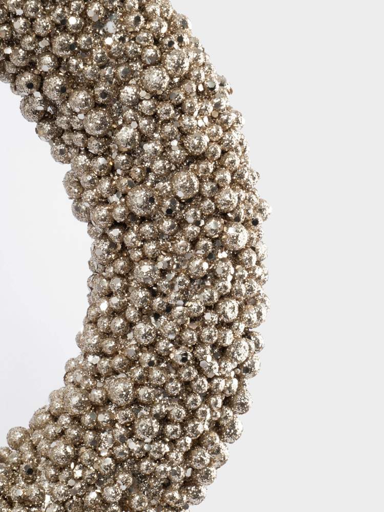 ANNA LAFARG Венок декоративный Celebration 28см пластик золото ANLAF-KHNY-3