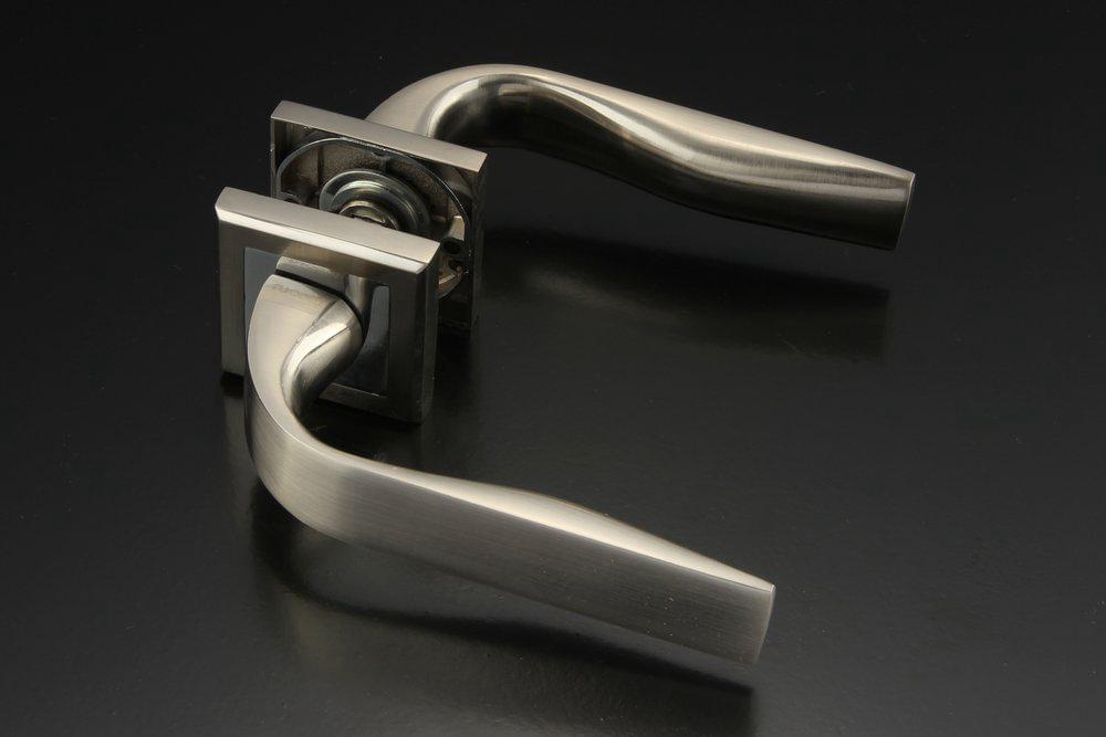 Ручка дверная RAP 15-S SN/CP бел.никель/хром  RUCETTI