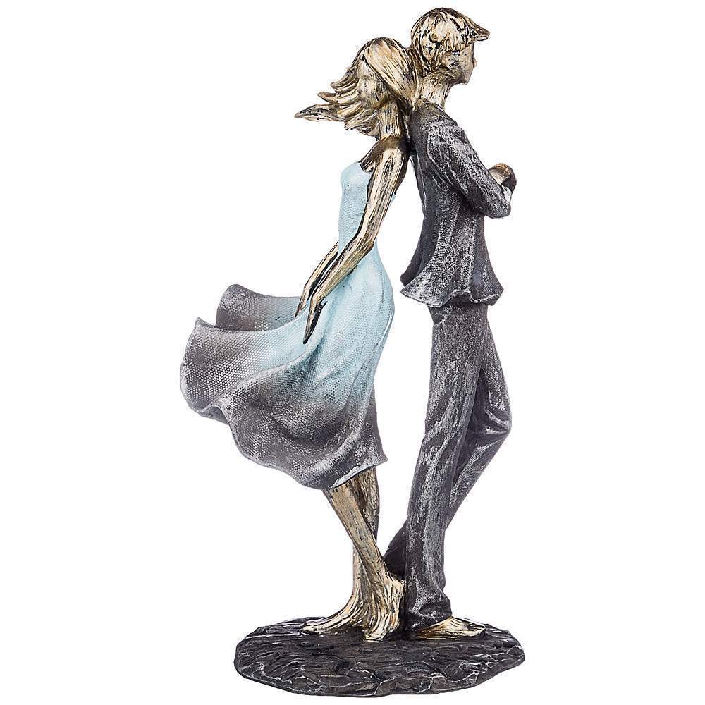 LEFARD Статуэтка 162-623 Влюбленные,коллекция Фьюжн 13,5х8,5х25,5см