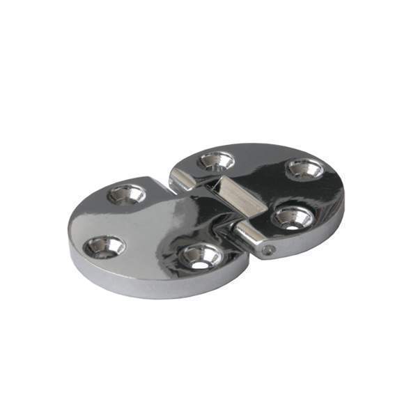 Петля скрытая врезная  хром D-35