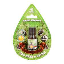 Эфирное масло  "Кедр" 10 мл в блистере в форме капли  32209