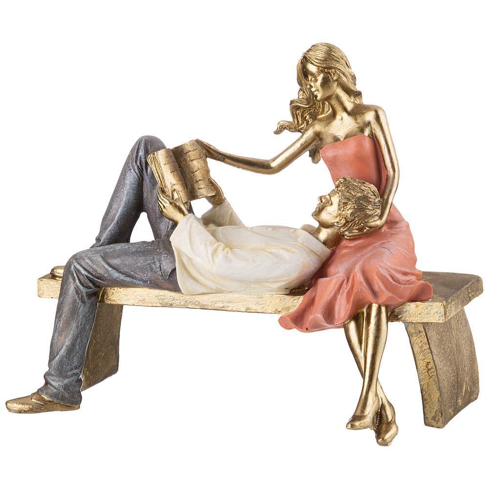 LEFARD Статуэтка 162-956 Влюбленные,коллекция Фьюжн 22,5х13х18см