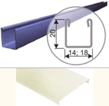 Уголок RPP-18 св-беж рог. L=3м (ал.) Decor HL0116J2  х04556