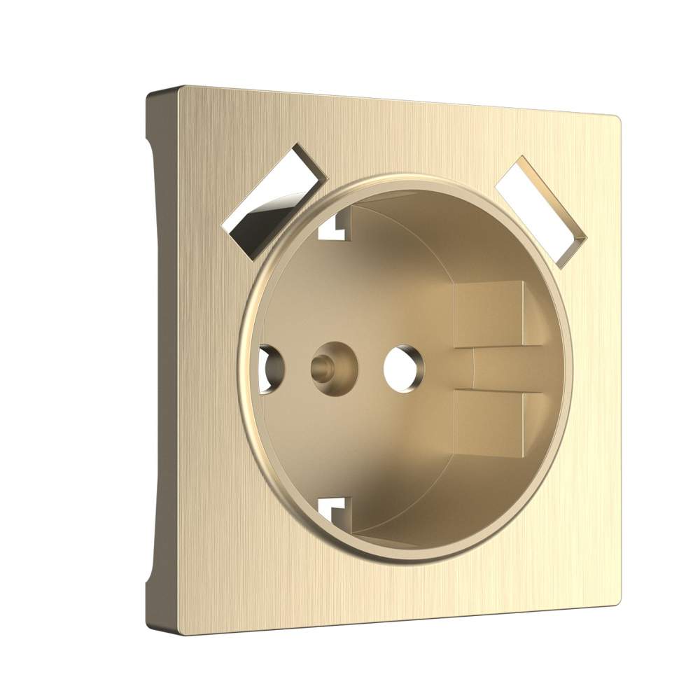 Накладка  Frame д/USB роз.  шампань рифл. WL10-USB  -  W1179510