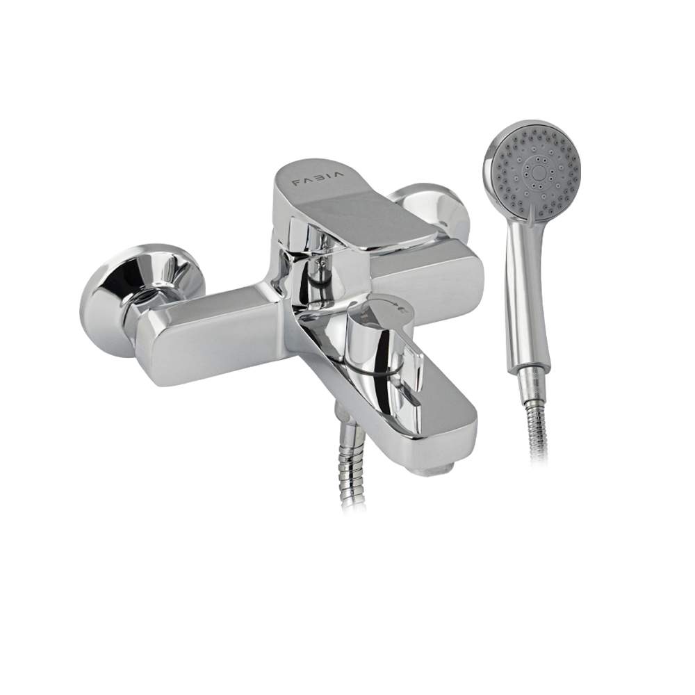 Смеситель FABIA  9620  в ванную  шаров.  Хром