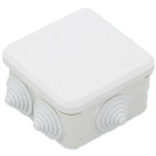 Коробка распред. ОП  70х70х40мм белая  67030Б