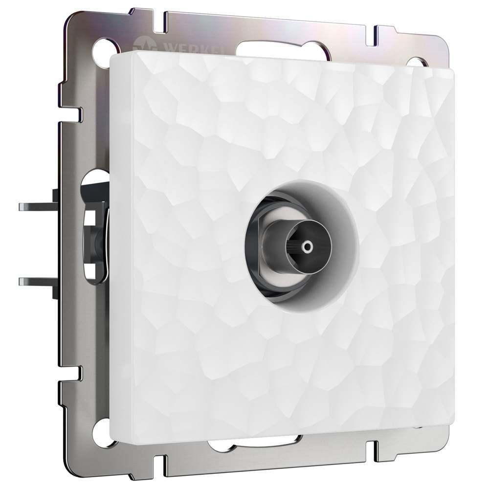 Розетка  Werkel Hammer ТВ оконечная  (белый)  -  W1283001