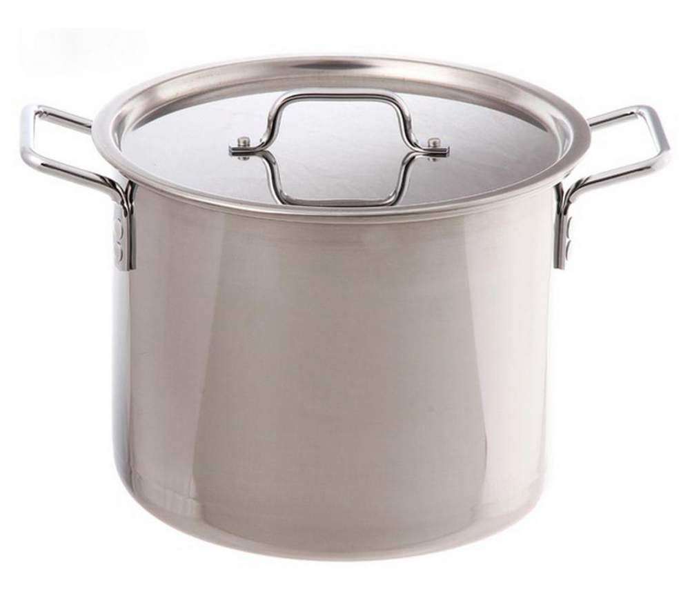 КАТУНЬ Общепит Котел 50л d40 h44 высокий с мет.крышкой нерж.тройное дно КТ-ОБ-52 КВ