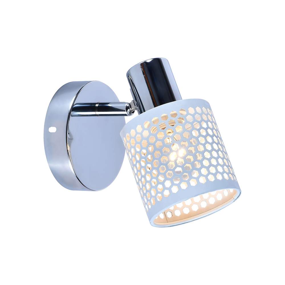 669/1A Св-к настен. Escada E14*60W Chrome/White