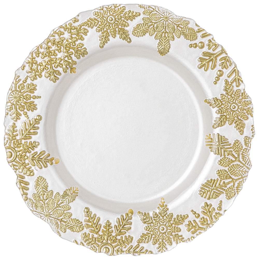 BRONCO Celebration White Тарелка 336-168 десертная d22см 