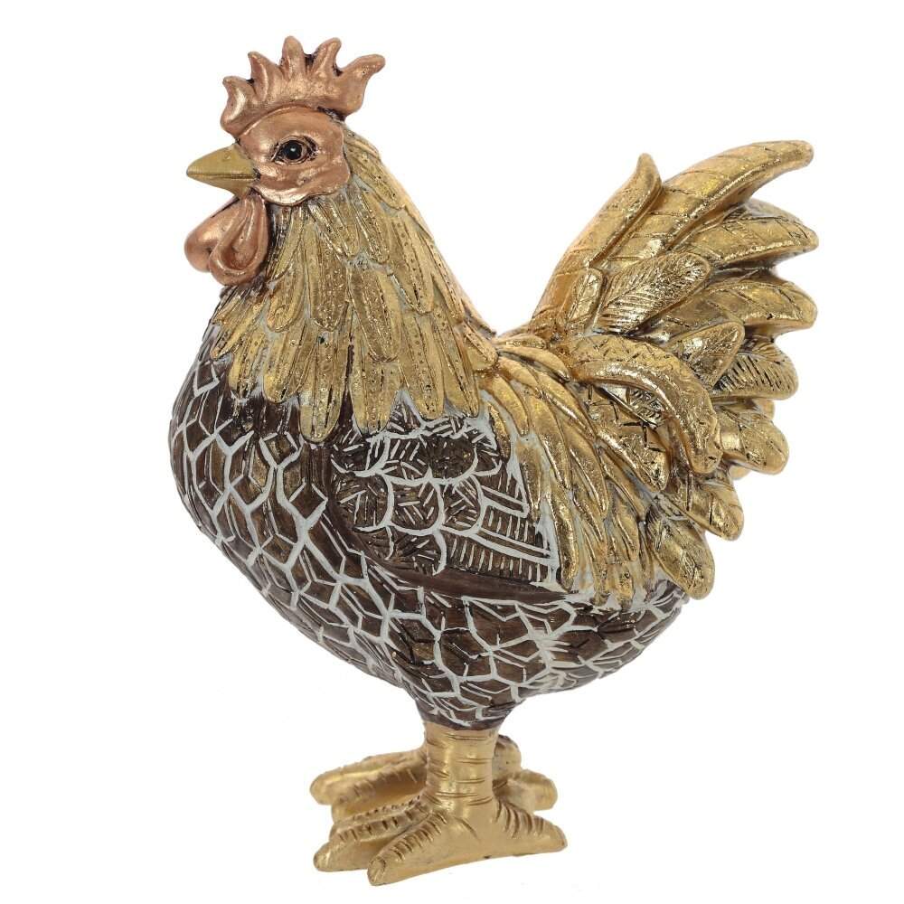 REMECO COLLECTION Фигурка декоративная 816034 Петух/Курица 7х13х16см полимерные материалы