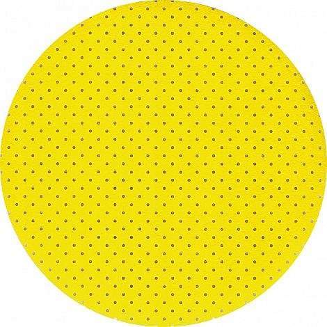 Круг GermaFlex P180  на липучке Ф225мм перфорир. э.корунд желтый PL-1198