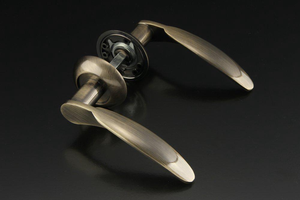 *Ручка дверная RAP  5 AB античная бронза  RUCETTI