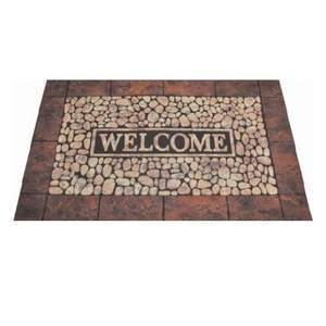 Коврик резиновый флокированный Т-355/6 45х75 6мм CleanWill