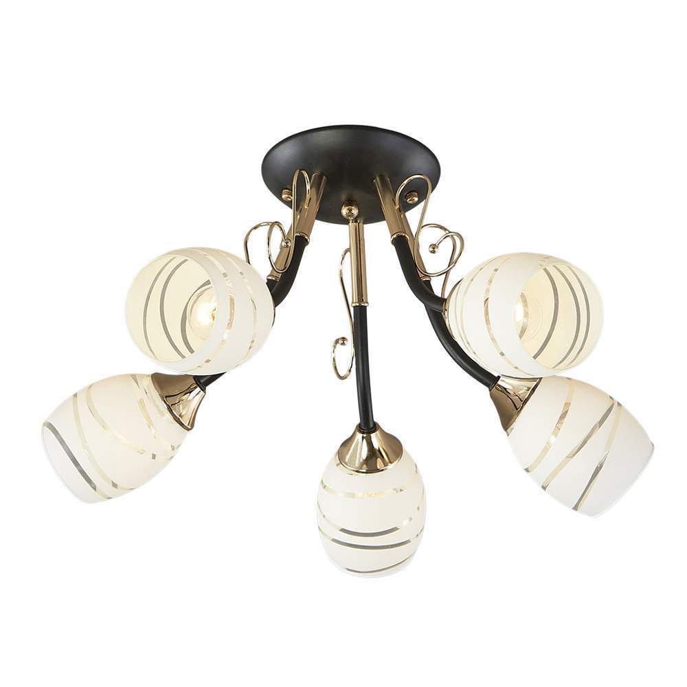 1112/5PL Св-к потолочный Escada E14*40W  Chrome