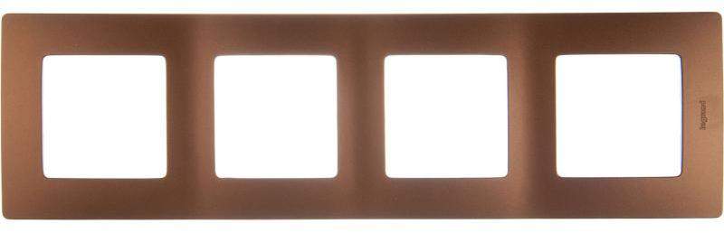 Рамка Etika 4-ая какао  672574