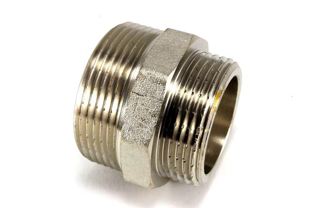 Ниппель перех.1 1/2" х 1 1/4" хром  VTr.580.N.0807