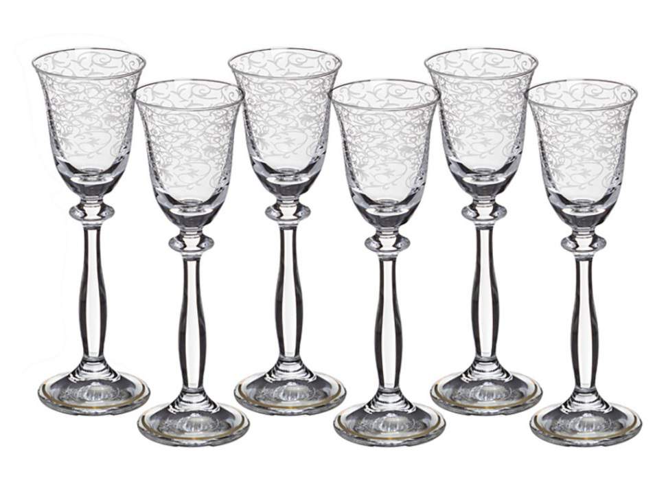 CRYSTALEX BOHEMIA Анжела 615-626 Набор рюмок 60мл 6шт