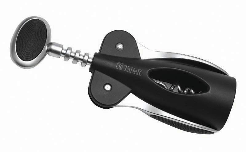 TALLER Штопор TR-65116 хромированный цинковый сплав с внешним покрытием