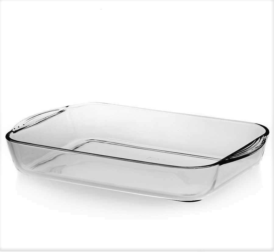 BORCAM Форма 59124 3850мл прямоугольная с ручками 400х250х60мм