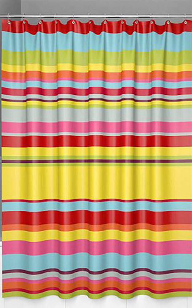 Штора д/ванной IDDIS 200*240см summer stripes полиэст. 290P24RI11