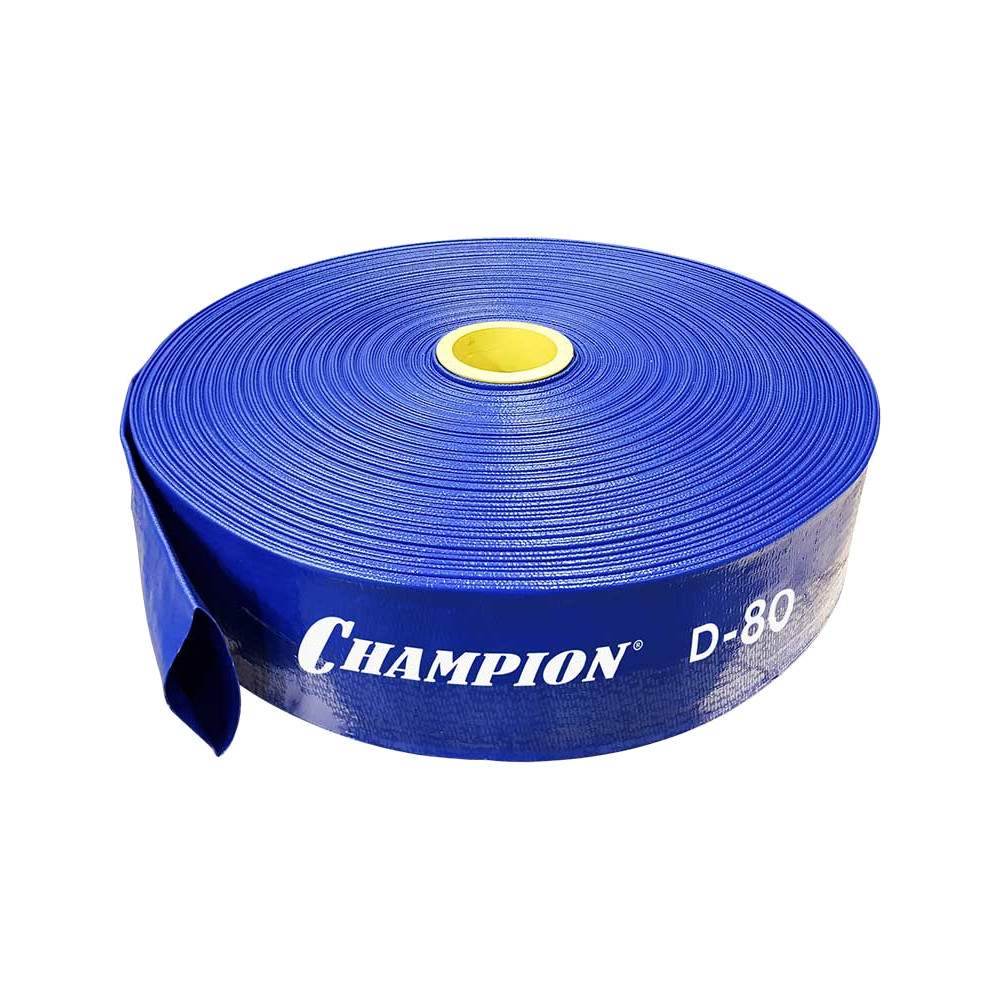 Рукав напорный  CHAMPION  D-80мм, L-100м (до 3 Бар)   C2551