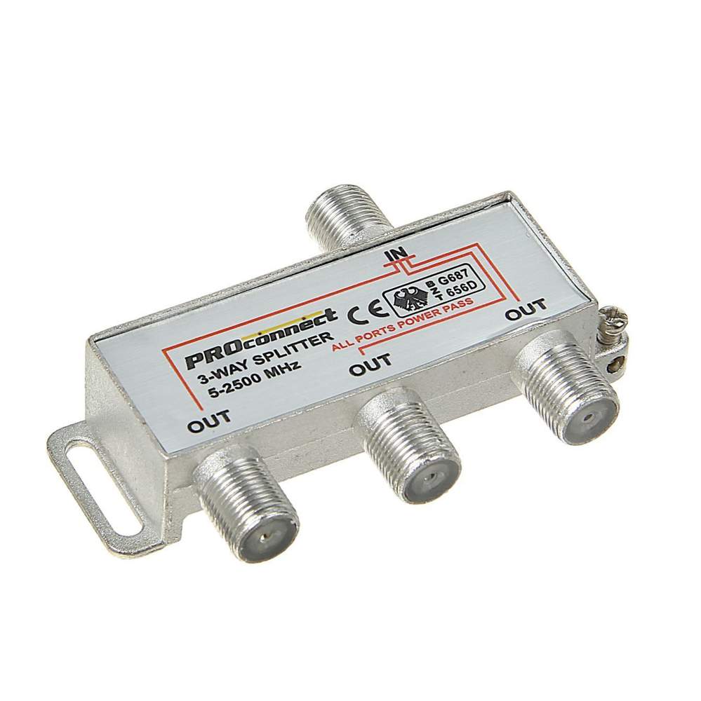 Разветвитель антенный на 3ТВ Спутник   05-6202 / 05-6202-4