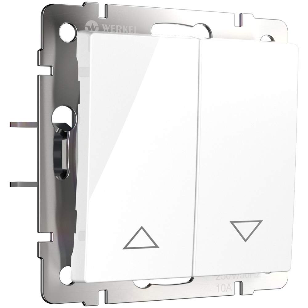 Выкл.  Frame жалюзи  белый  WL01-01-02  -  W1124501