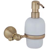 Дозатор д/жидк. мыла Veragio GIALETTA VR.GIL-6470.BR  настен. керамика/бронза